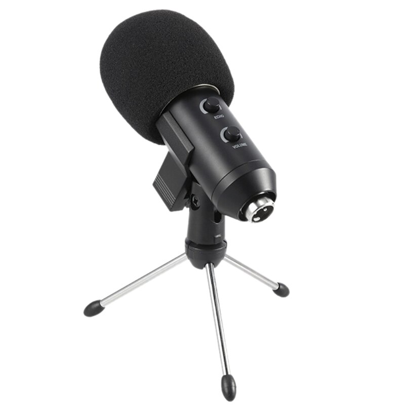 2 Pcs Studio Microfoon Mic Foam Beschermhoes Zwart 75X60mm Voorruit Beschermende Grill Shield Soft Microfoon Cap