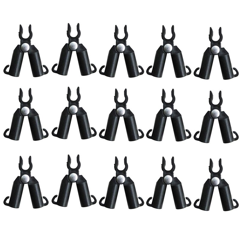 Tige de Support de plante Durable pour serre fixe, 15 pièces, accessoires de pilier d'auvent de 11mm, poteau de filet de pare-soleil