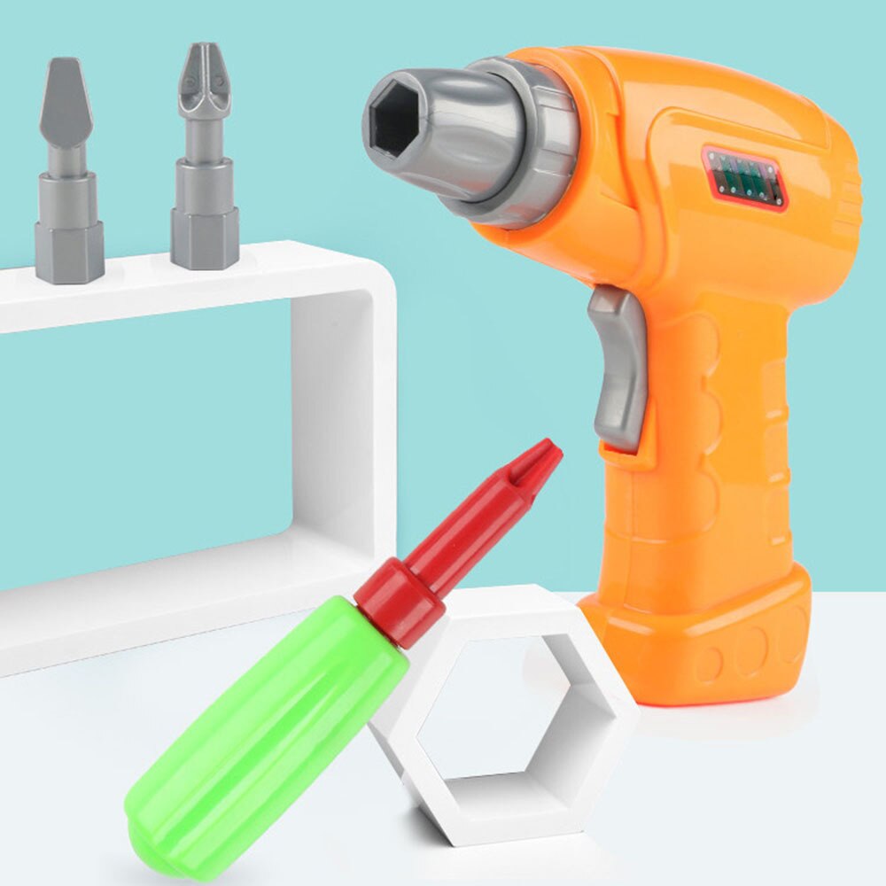 Simulation Elektrische Toolbox Kit Kinder Spielzeug Demontage Werkzeuge Bau Spielzeug Pädagogisches Spielzeug Block Spiele Für Kinder