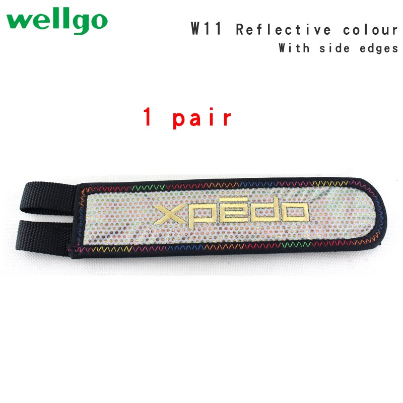 1 paar Wellgo Nylon Fahrrad Pedal Riemen Kappe Clip Gurt Gürtel Berg Rennrad Pedal Band Fest Ausrüstung Radfahren Pedal Gurt: Blau