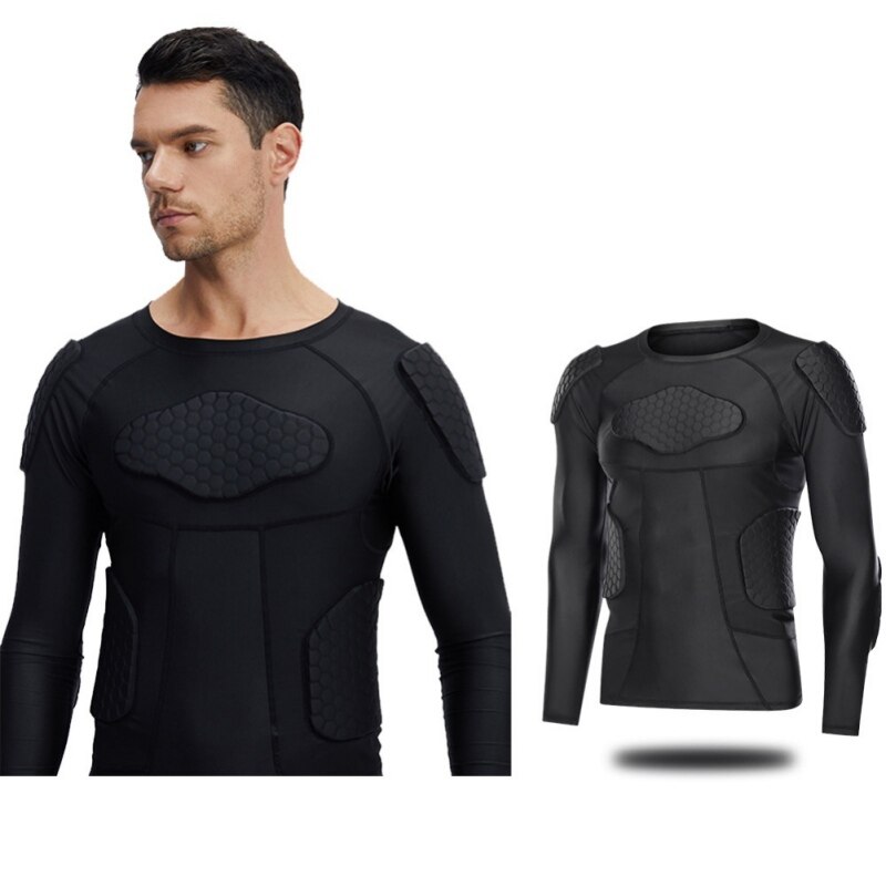 Sport Training Wear Riding Basketball Football Breathable Anti-collision Wear Long Sleeve Protective Gear Equipments