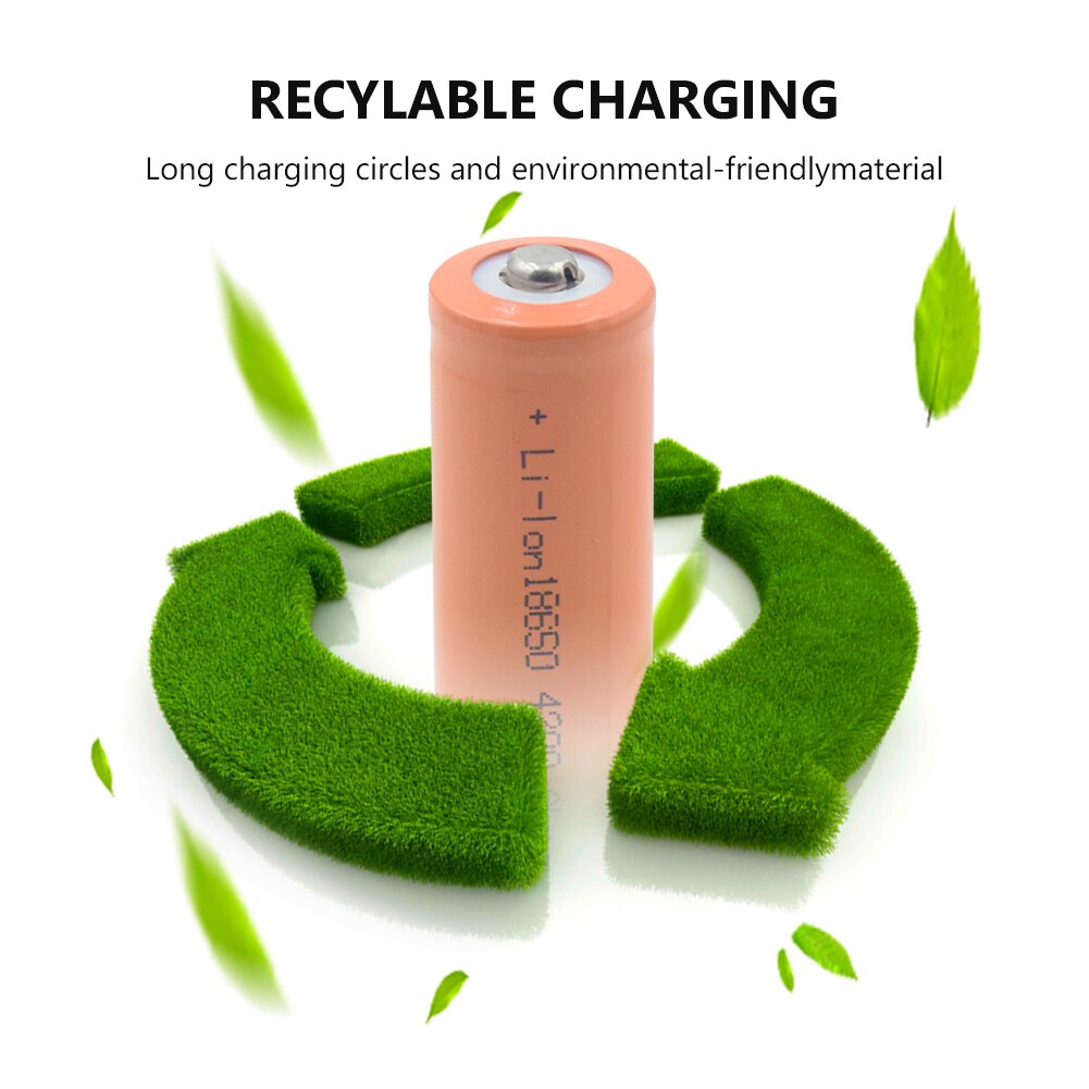 Rechargeable Battery 3.7V 4200mAH 18650 Li-ion Button Top Batteria Lithium Cells For Flashlight Emergency Lighting Portable DVD