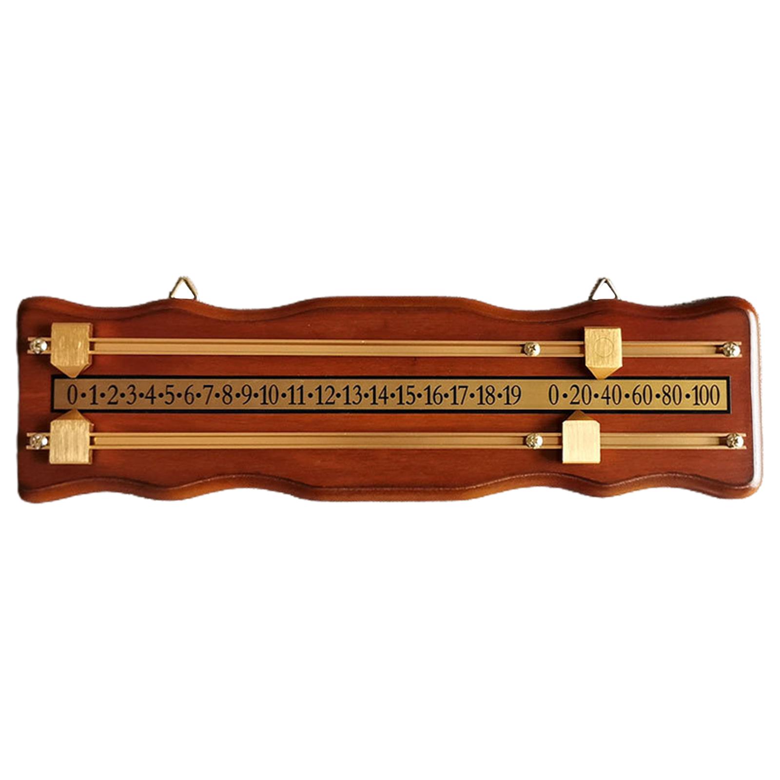 Billard-Anzeigetafel, Zähler, Heimbedarf, Shuffleboard, Wandmontage, Anzeigetafel: Weiß