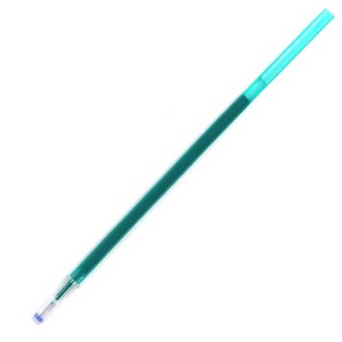 Sletbar pen spids 0.5mm blå sort pen vaskbart håndtag kuglepenne patron salg elev papirvarer kontor pen skrift: 1 stk-grøn-refill