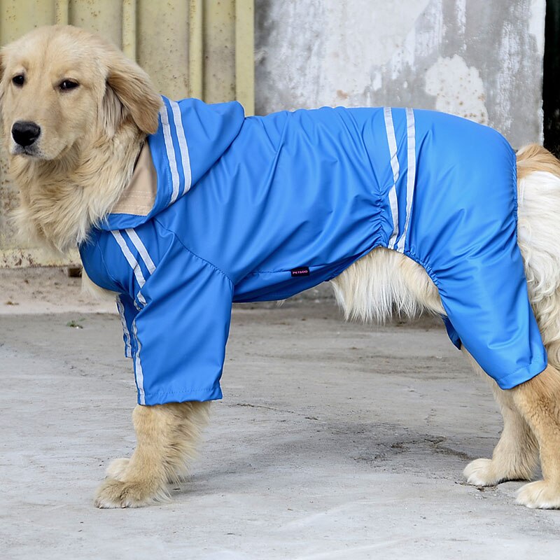 LLaviD Dog Coat Large Dog Raincoat Corgi Cloak Style Puppy Waterproof