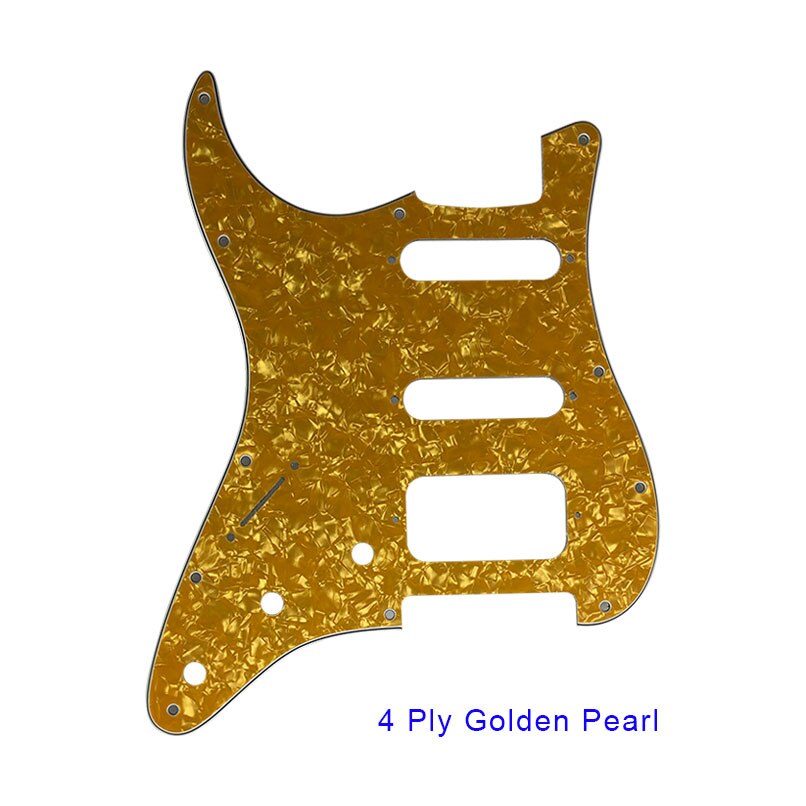 Gitardeler - for usa\mexico fd venstrehendt stratocaster 72 ' 11 skruehull standard humbucker hss gitar plekterbrett skrapeplate