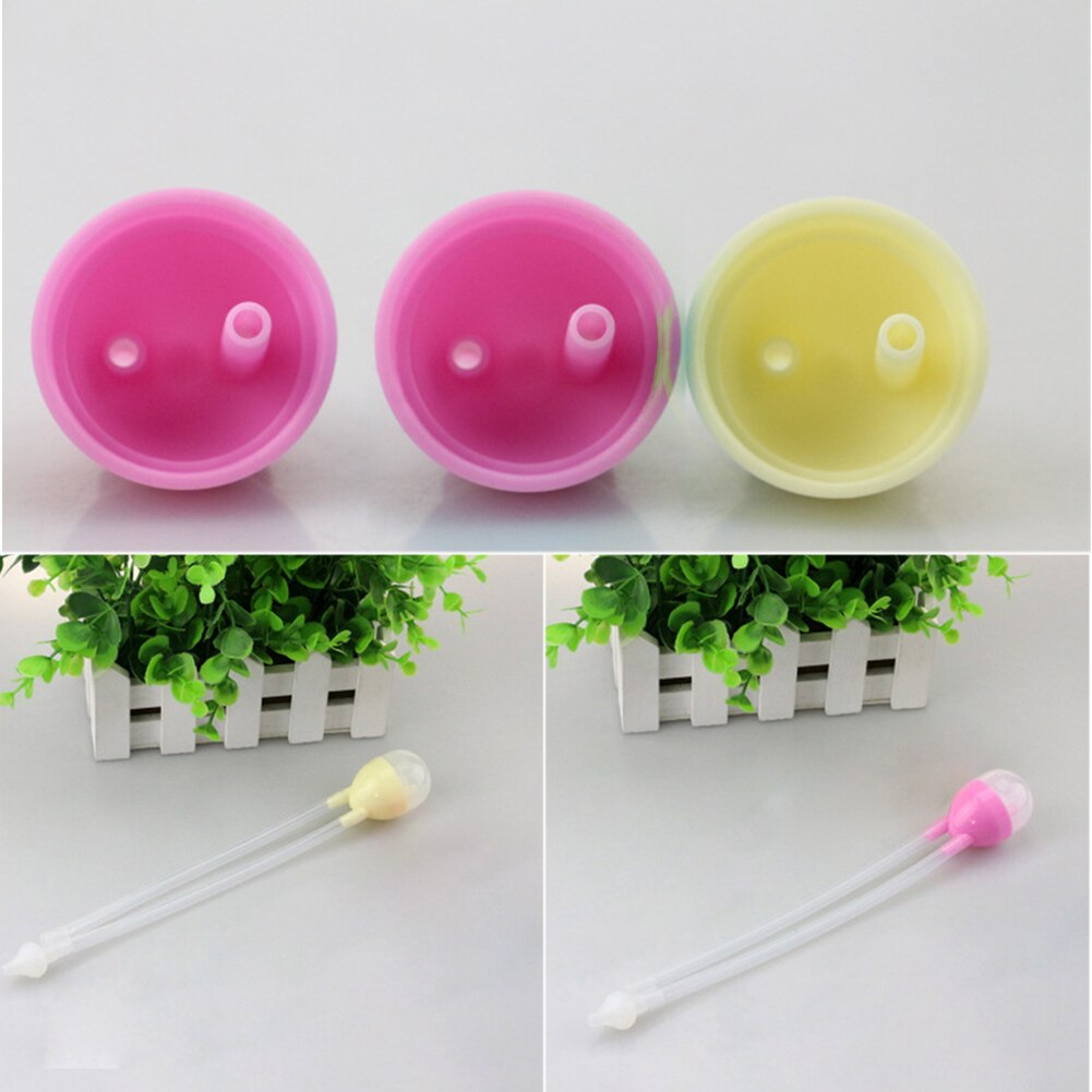 Soft Silicone Safety Newborn Baby Home Protection Vacuum Suction Accessories Cleaning Tool Practical Nasal Aspirator