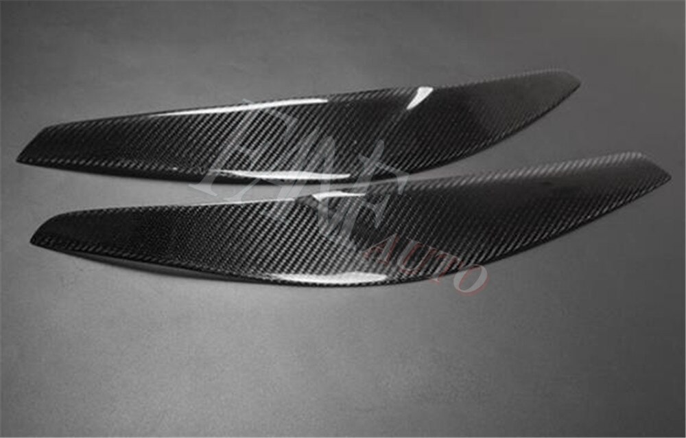 Carbon Fiber Headlight Cover Eyebrows Eyelids for Toyota Corolla: Default Title