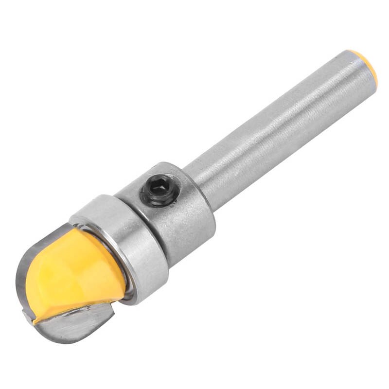 1/4" Shank Ball Round Nose Template Router Bit Woodworking Milling Cutter 1/4*5/8 Milling Wood Cutter