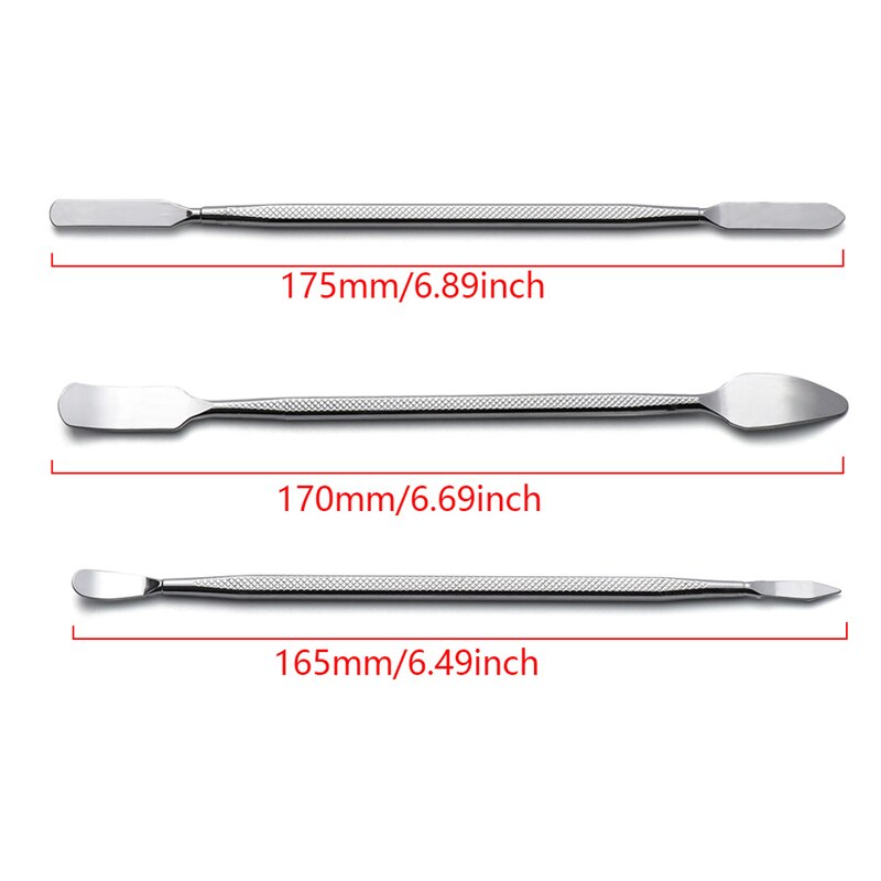 Piezas universales de Metal para reparación de teléfonos móviles, herramientas de apertura de palanca de Metal para teléfonos móviles, portátiles, tabletas, Herramientas de reparación de pantalla, novedad de 1/3 Uds.