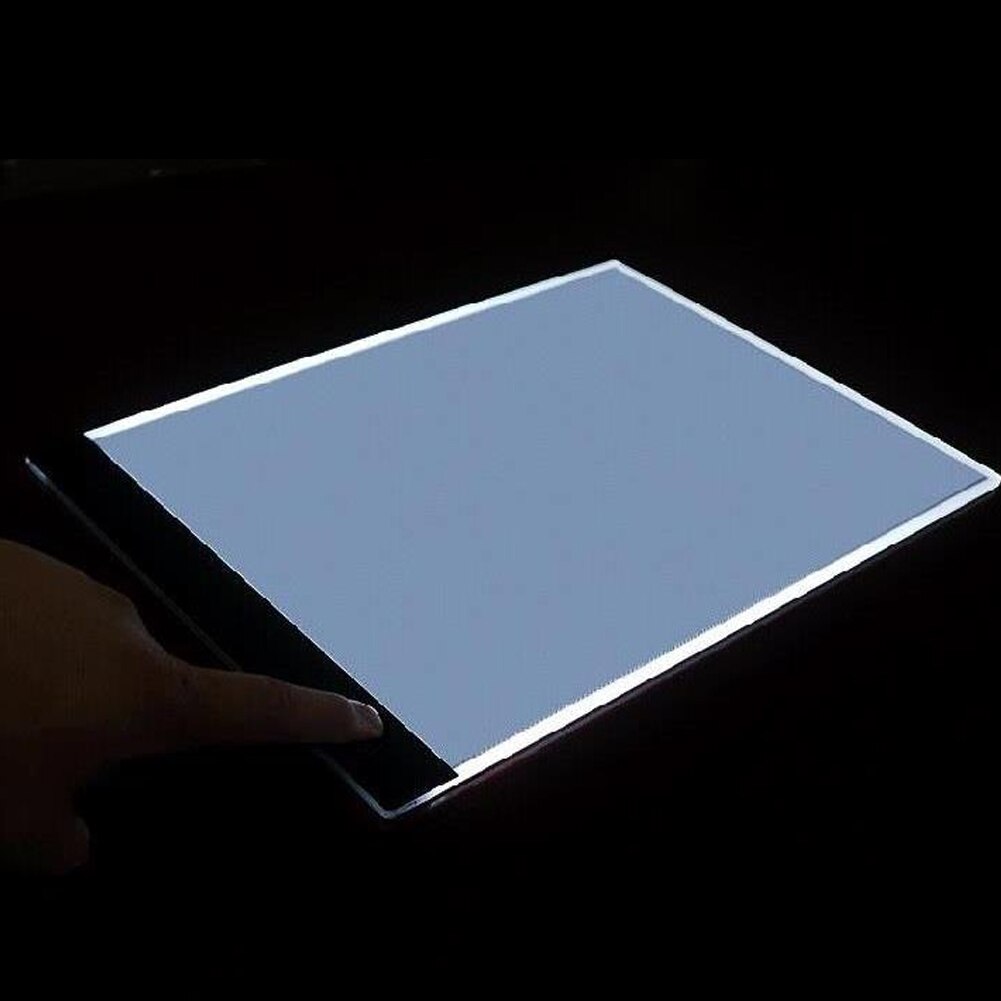 A4 LED Drawing Tablet Art Digital Graphic USB Powered Portable Electronic Pad for Office Caring Computer Supplies