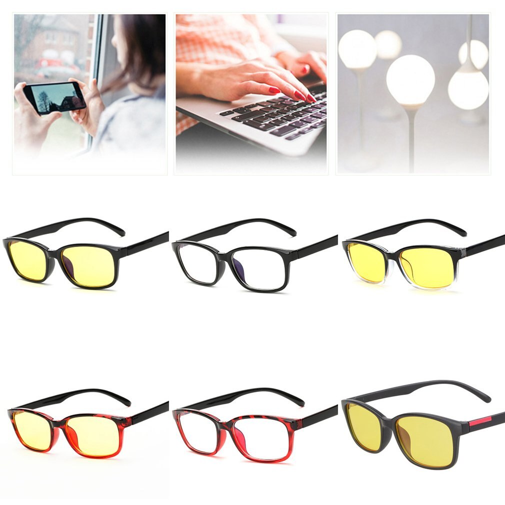Anti-Blue Light Mobile Phone And Computer To Protect Eyes Glasses PC Lightweight Clear Vision Filter High-Energy