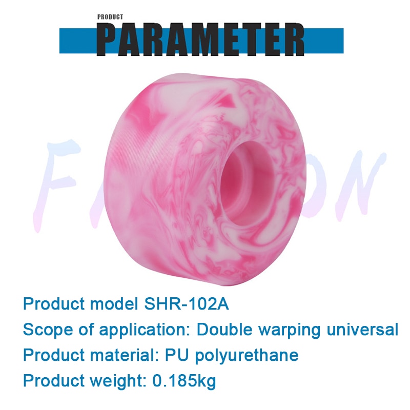 Best Sell 4pcs Skateboard Wheels 100A Double Rocker Wheels 54mm PU Downspeed Sliding Wheels Outdoor Pro Skateboard Grounds