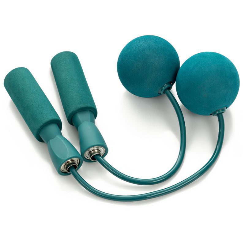 Cuerda para saltar inalámbrica, deportes de Fitness, modelos para adultos, más pelota grande, pelota pequeña, estilo , autoperfes: Azul