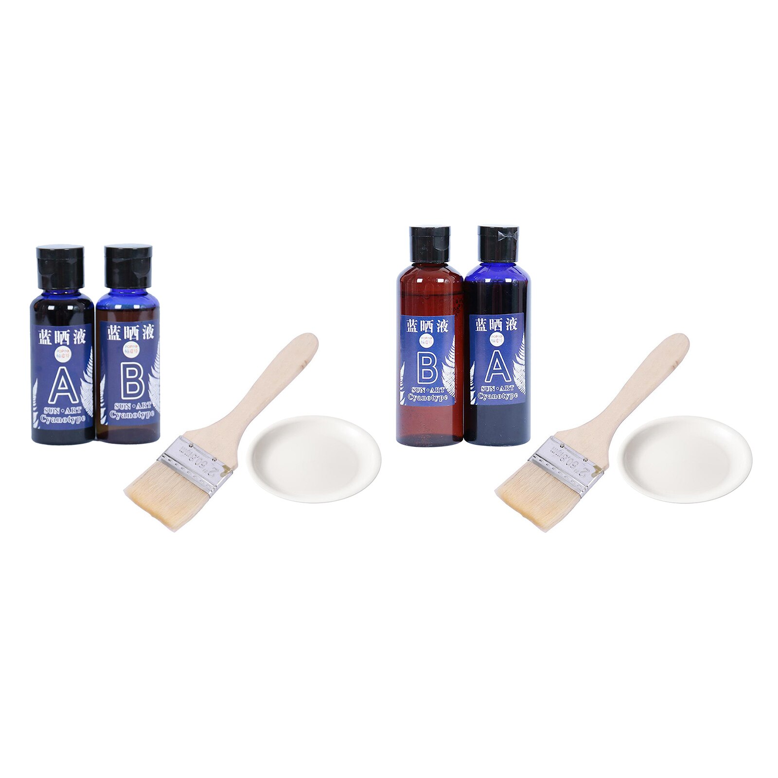 Jacquard Cyanotype Ensemble Photographique Plan Kit DE BRICOLAGE Photo Artisanat w/brosse