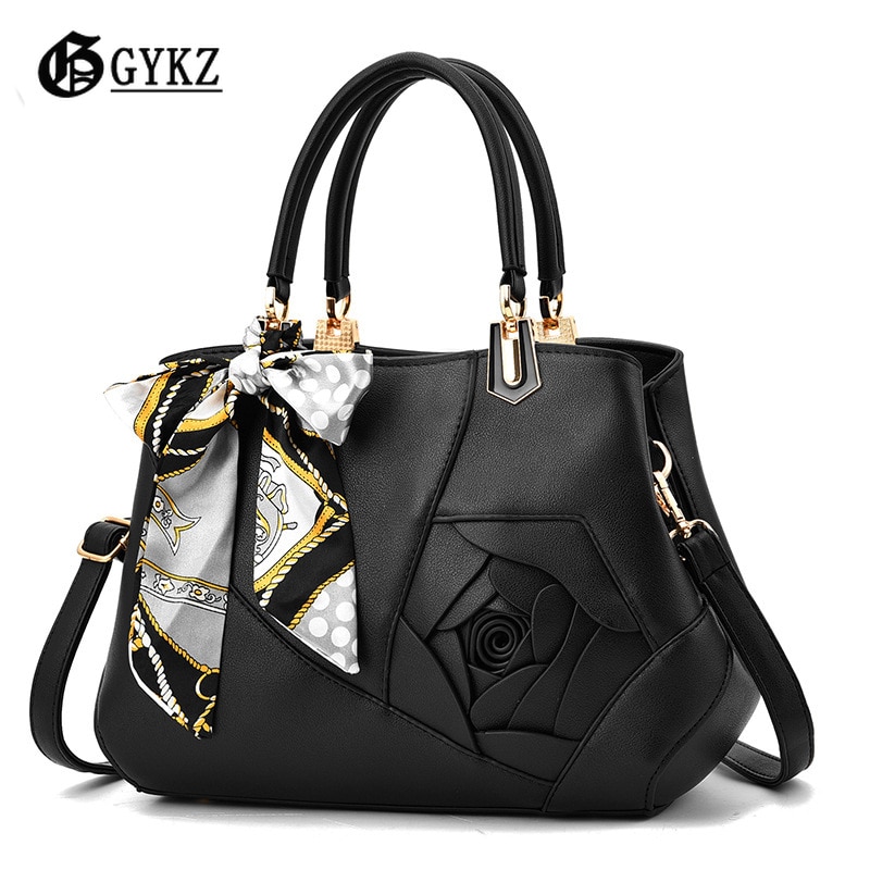 Rose Bow Handbags Crossbody Bags for Women Shoulder Bag High-capacity Handbags