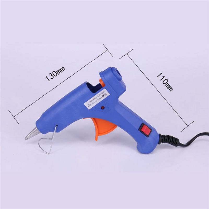 Melt Glue Gun Mini Craft with 7mm x 200mm Sticks 20w for Kids Small Kit