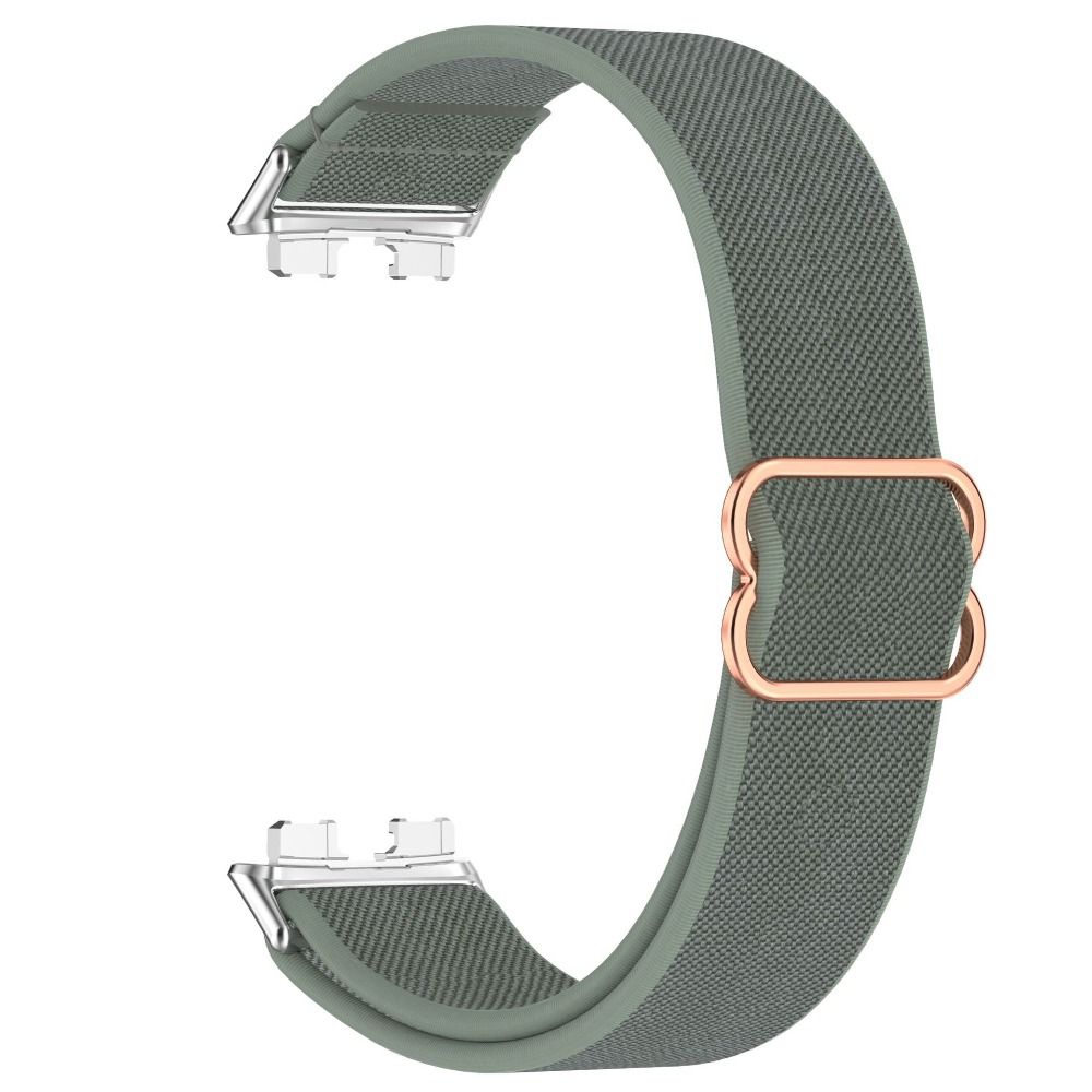 Nylon Loop Strap for Huawei Band 10/9/8 Replacement Bracelet Belt Sports Wristband Correa for Huawei Band 10 9 8 Accessories: Beige