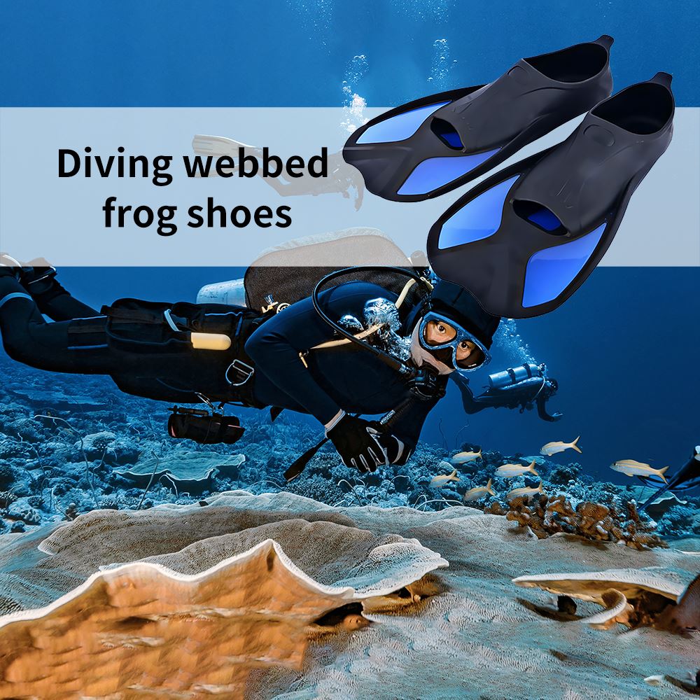 Flippers Water Sport Swimming Fins Snorkel Flexible Neoprene Anti-Slip Swim Shoe Swimming Diving Fins For Adults Water Sports