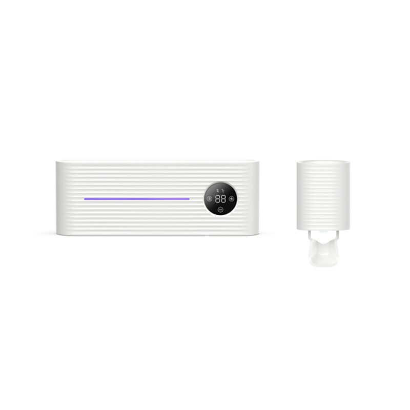 Xiaomi Youpin-Soporte esterilizador de cepillo de dientes ligero UV, inhibe bacterias, antibacterias, dispensador automático de pasta dental: White Set