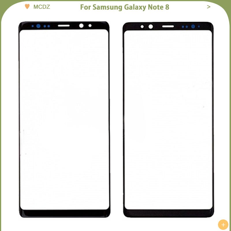 S8 For Samsung Galaxy S8 S9 Plus S8+ S9+ Note 8 9 S10e LCD display Front touch panel screen replacement Outer Glass Lens