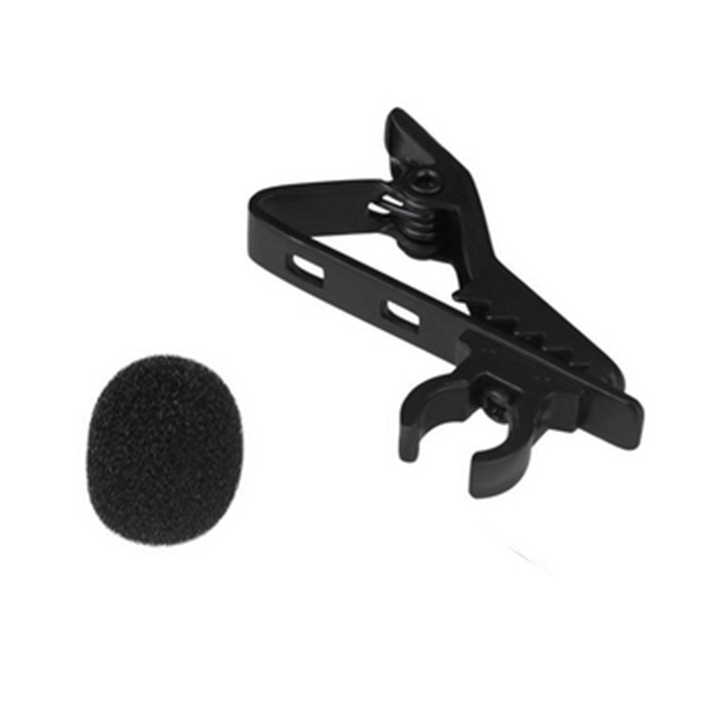 Mini micrófono, pinza de condensador-on, solapa, micrófono con cable para teléfono, portátil, Mini estéreo, de sonido HiFi