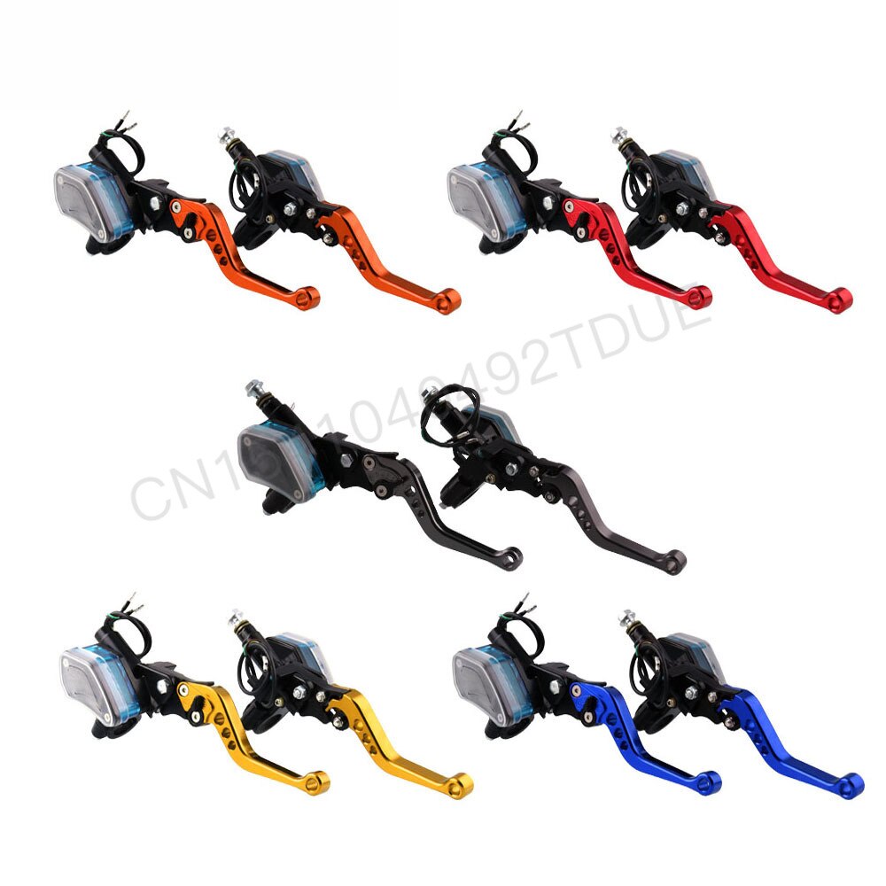 Motorcycle modified parts left and right brake upper pump CNC hydraulic clutch brake hand brake lever