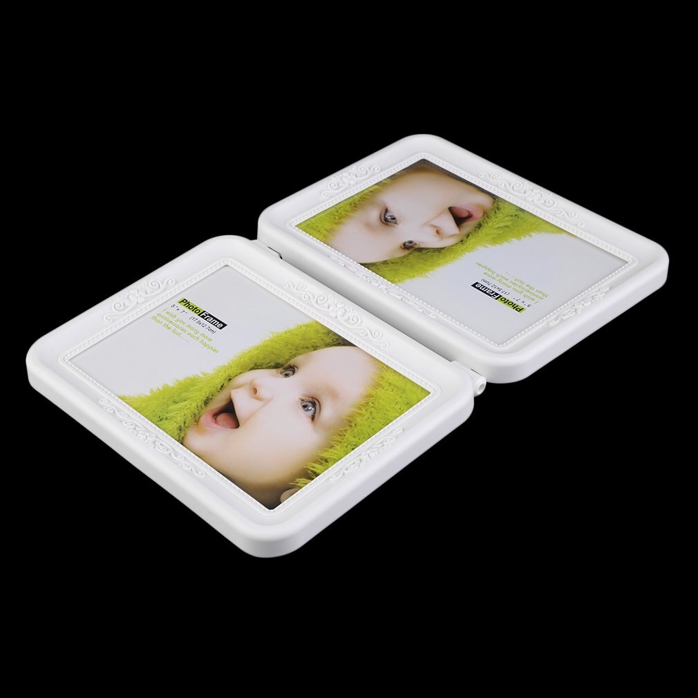 Fotolijst baby voetafdruk voet- of handafdruk gipsset doop