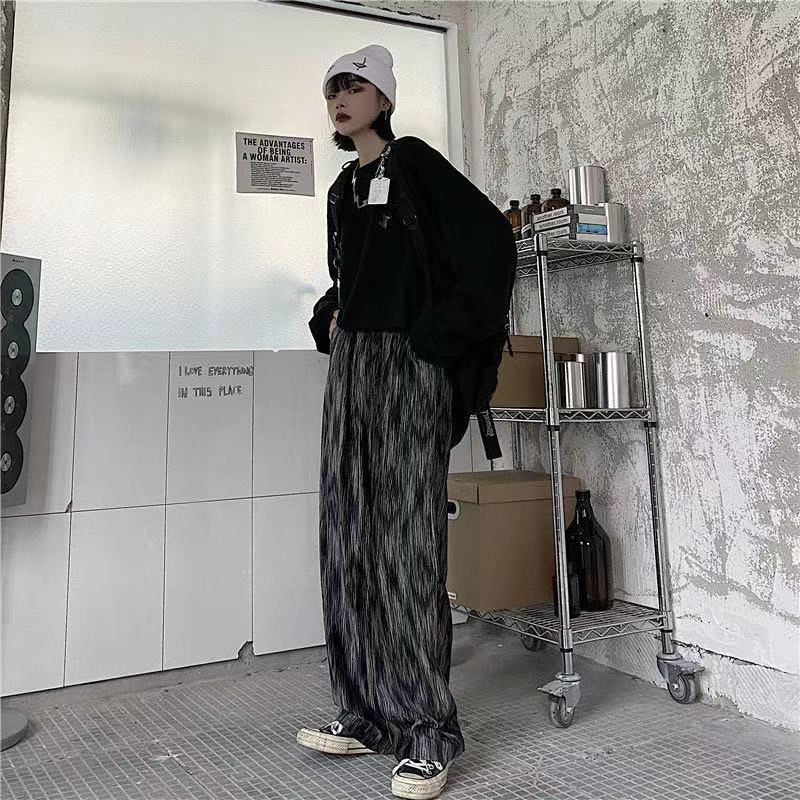 Sleep Bottoms Women Printing and Dyeing Harajuku Loose Lounge Wear Nighty Stylish Popular Homewear Soft Oversized Spring College