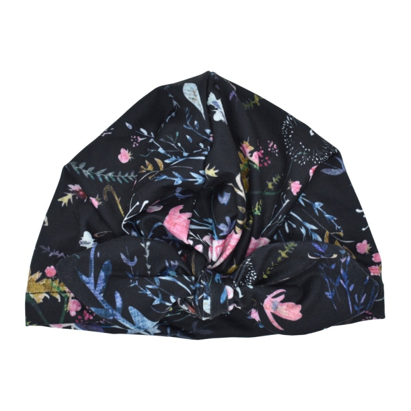 niemowlę turban kapelusz z łuk dzieci kapelusze drukowane Królik ucho kapelusz Brzdąc Dzieci miękki bawełna turban Beanies kapelusz urodziny prezent zdjęcie Pr