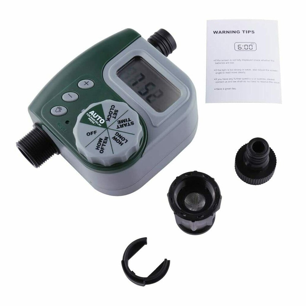 Garden Drip Irrigation Watering Timer Faucet Timer Hose Waterproof Digital Automatic Watring Controller Timerff