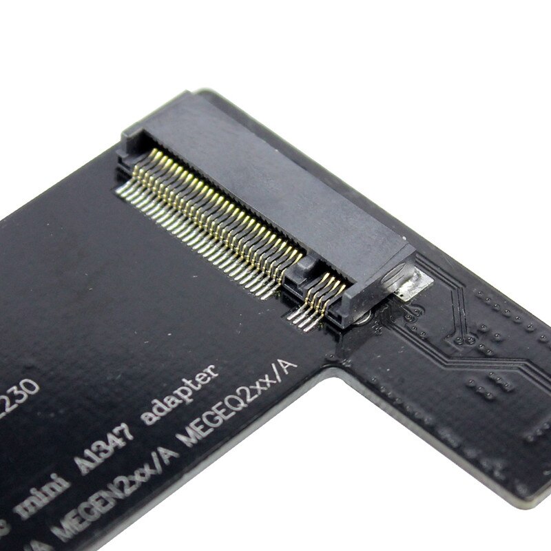 NVMe M2 SSD Converter Card to for Apply Mac Mini A1347 MEGEN2 MEGEQ2 Adapter Raiser PCI Express NGFF 760P 600P Riser Ca