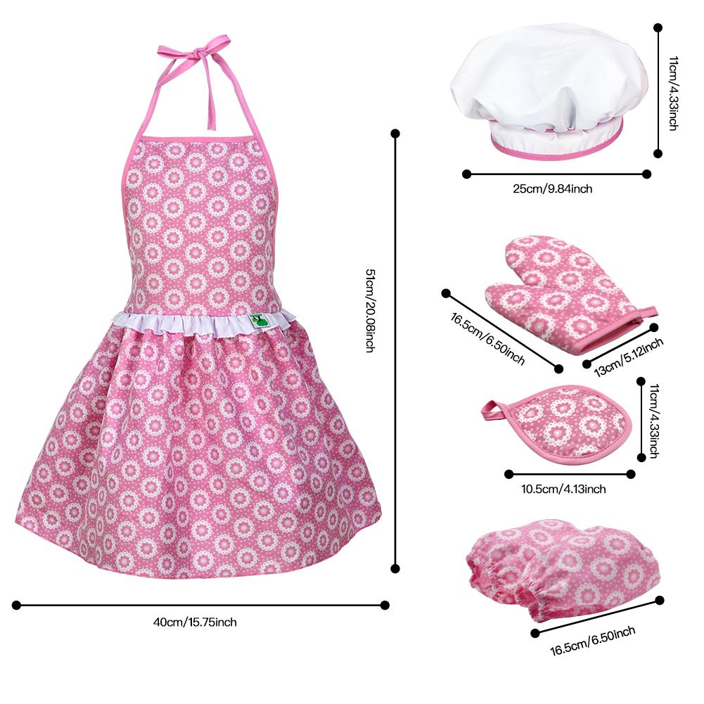 Kids Funny Compleet Kids Koken Bakken Speelgoed Set Rollenspel Keukengerei Bakken Tools Cake Schort Met Familie Interesse Speelgoed