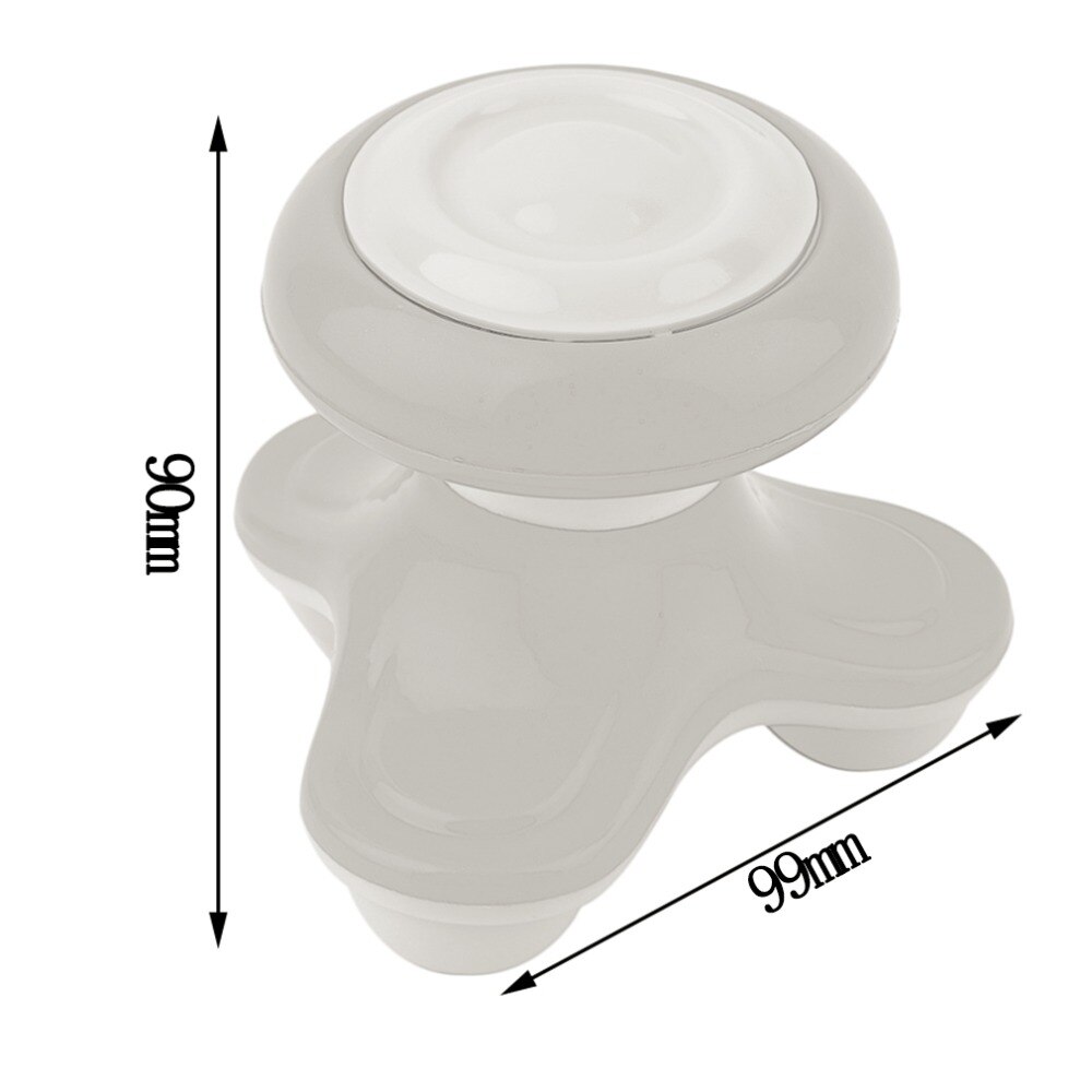 Mini Electric Handled Wave Vibrating Massager USB Battery Full Body Head Neck Back Massage Ultra-compact Lightweight Portable