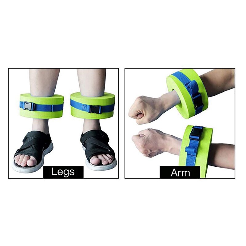 Aquatic Cuffs Swimming Weights Water Aerobics Float Sleeves Fitness Exercise Set,Provides Resistance for Pool Exercises