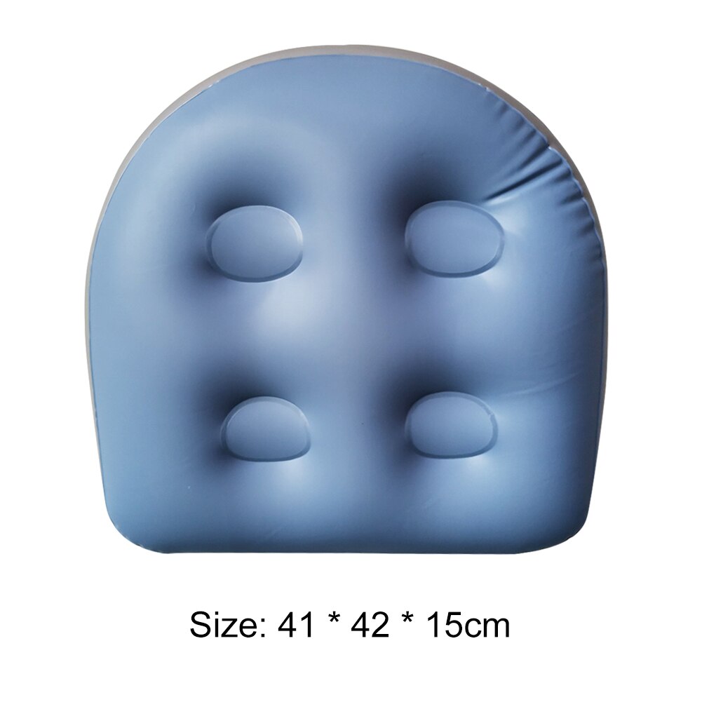 Seat Bath Spa Cushion Inflatable Water Injection Dual-Purpose Inflatable Seat Cushion Swimming Pool Tub Cushion Pillow