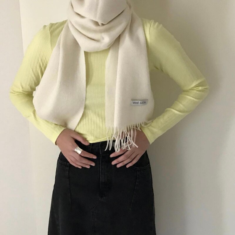 Luna & Dolphin Engeland Vrouwen Kasjmier Virgin Wol Sjaals 190x30cm Schotland Zwart Wit Plaid Edinburgh Plaid Warm school Sjaals