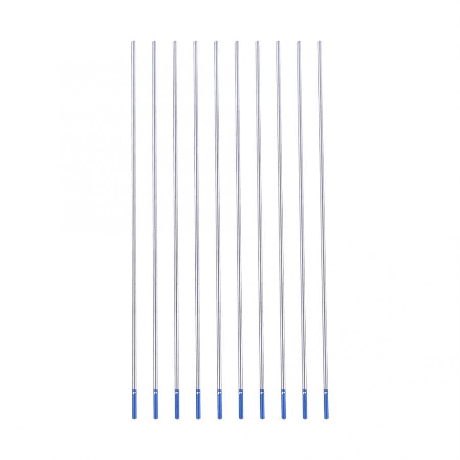 10 stücke Wolfram Schweißen Elektroden Lanthan Elektrode Blau Spitze 1.0/1.6/2,4mm Wolfram