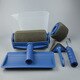 8Pc Muur Versieren Schilderen Roller Borstel Set Verf Runner Pro Borstel Kit Multifunctionele Huis Verf Rollers Runner Pro Tools set: 5pcs seamed blue