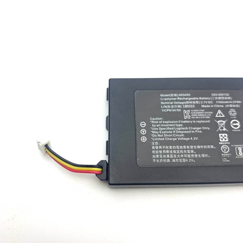 1200 mAh 533-000132 Headset-Akku für Logitech G533 G933 G533S G933S Kopfhörer T3EB