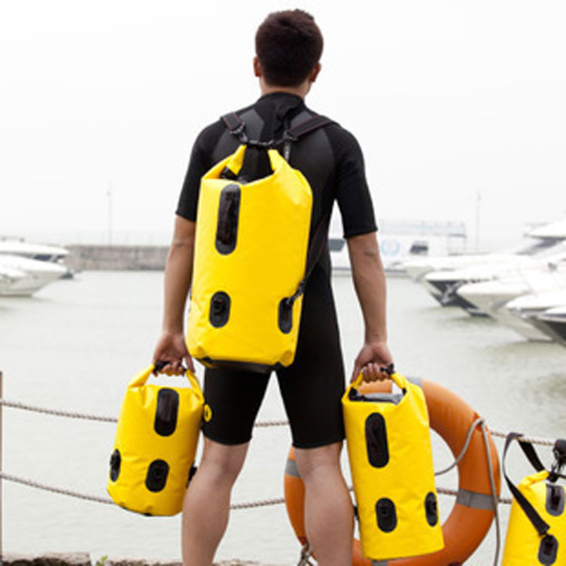 35L Ultralight Waterdichte Zwemmen Tas Opblaasbare Snorkelen Rafting Drifting Duiken Dry Bag Rugzak Stuff Sack Schoudertas