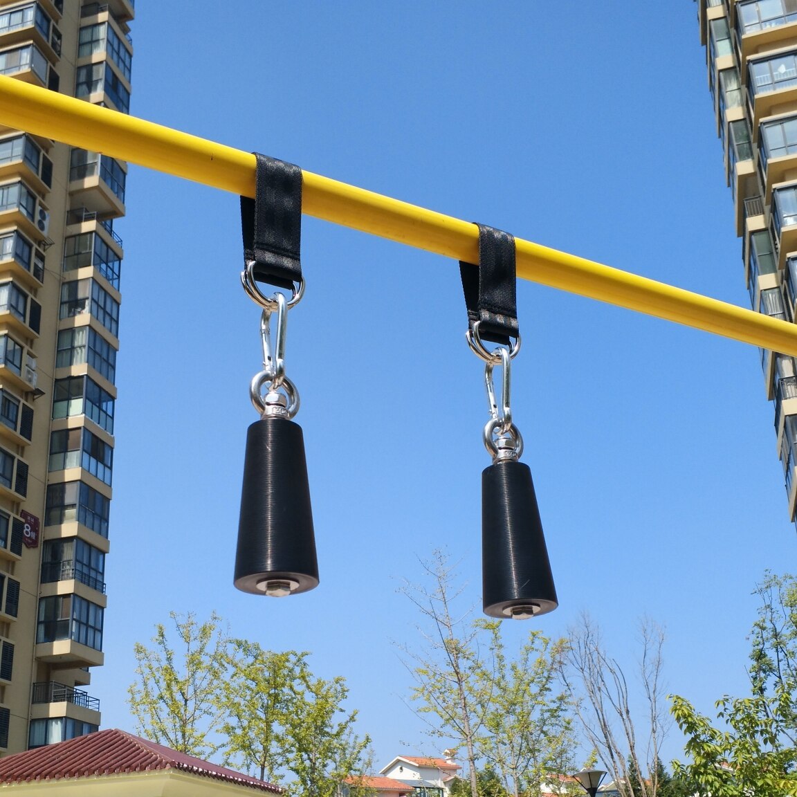 Wooden Finger Wrist Pull Up Hand Grip Balls Stick for Gym Rock Climbing Grippers Strength Training