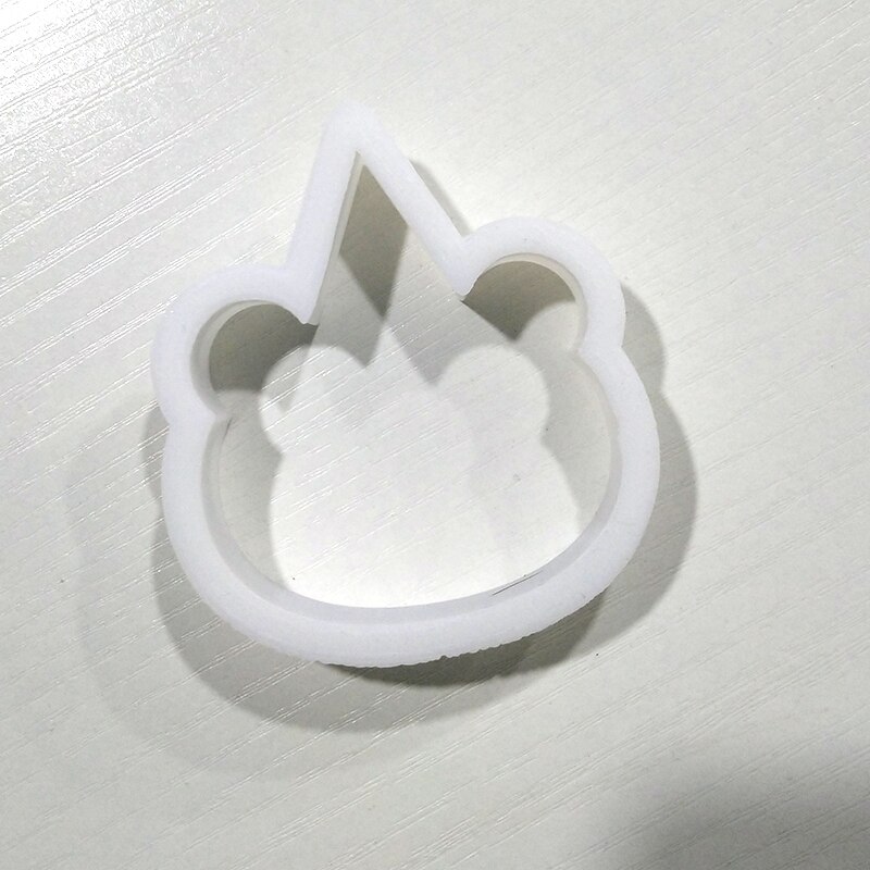 Cookie Cutter 3D Bear Plastic Cake Cookie Buscuit Cutter Fondant Mold Icing Cookie Decorating Tools for Children's Day Kids