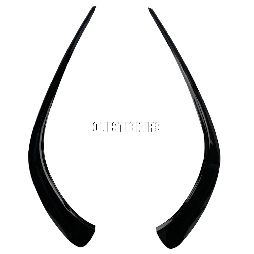 Para Mercedes Benz clase CLA C118 CLA180 200, 220, 250, 260, + Accesorios del coche cuerpo parachoques delantero lámpara de niebla de aire cubierta de moldura de salida