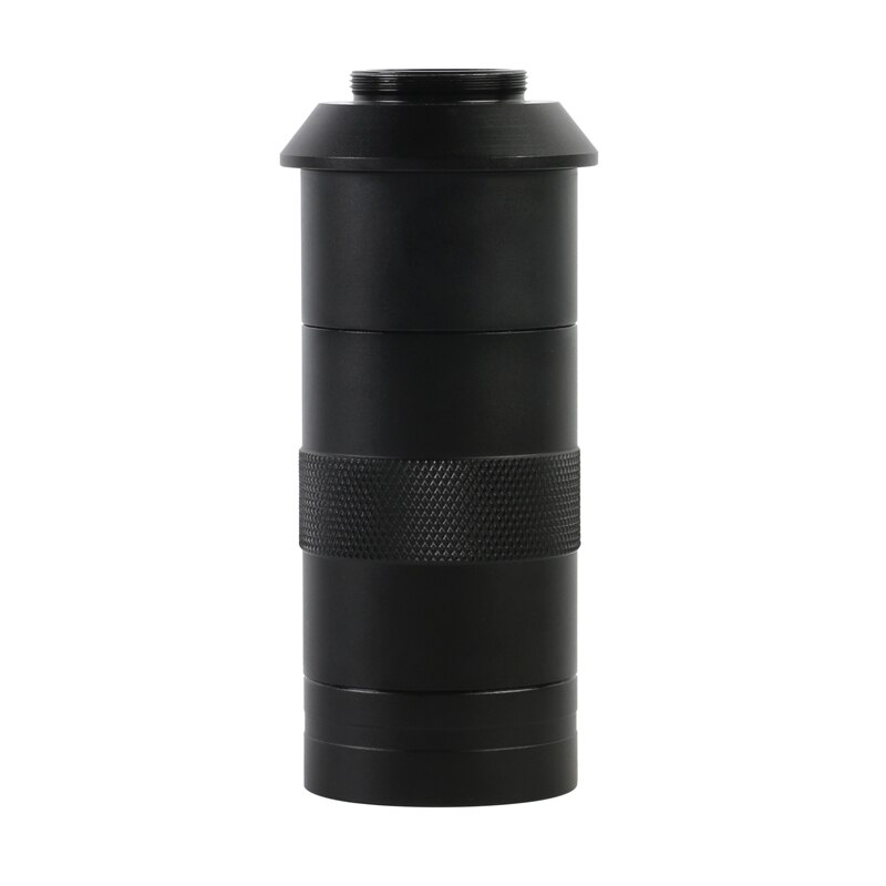 130X 100X Adjustable Zoom C Mount Lens Glass Magnification Eyepiece For VGA HDMI USB CCD CMOS Industry Video Microscope Camera