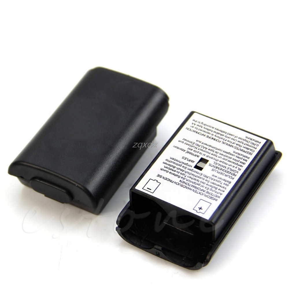 2Pc Aa Batterij Cover Case Shell Pack Voor Xbox 360 Draadloze Controller