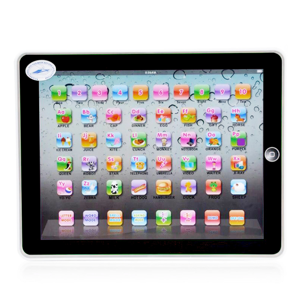 English Ipad Learning Child Machine KidsToys Laptop Mini Touch Infant Computer Children Tablet Educational Training Notebook