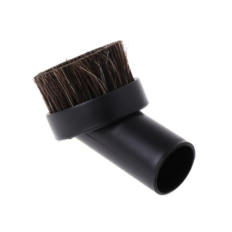 32mm Mixed Horse Hair Round Cleaning Brush Head Vacuum Cleaner Accessories Tool