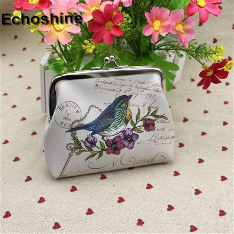 On Wallets For Womens birds Pattern Female Wallet Card Holder Coin Purse China wallet lady A1500