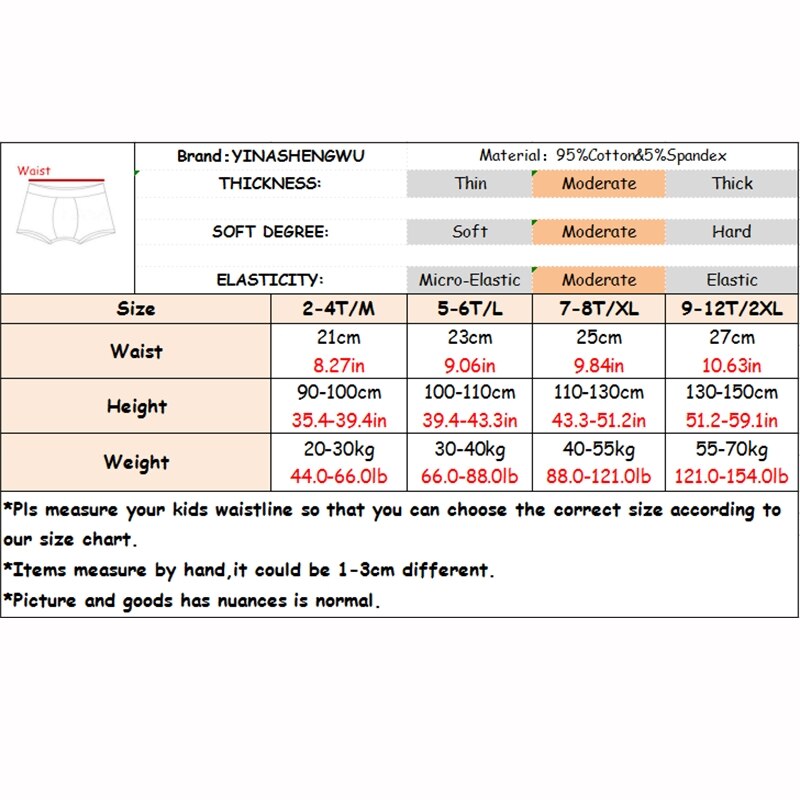 6 Pz/lotto Bambini Mutandine E Boxer Girls 'Slip Bambini Del Cotone Morbido Biancheria Intima Sveglia Del Fumetto Mutande per le Giovani Ragazze Confortevole Mutandine E Boxer